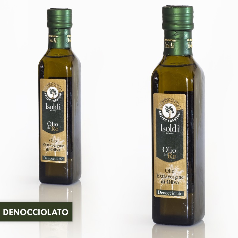 Olio extravergine di oliva DENOCCIOLATO, Isoldi, EVO, 100% Italiano, Cilento